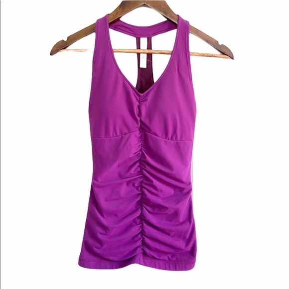 Lucy Activewear Berry Perfect Core Halter Tank Top - Picture 2 of 7